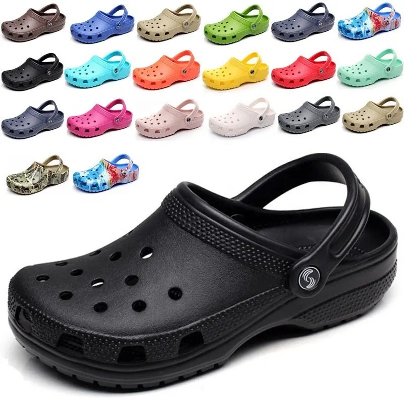 Zuecos Sandales Croc Homme Tie Dye Garden Shoes Croc Boys Colorful Kids Clogs Shoe Clog Platform Clogs For Men Croc Shoes Sandal