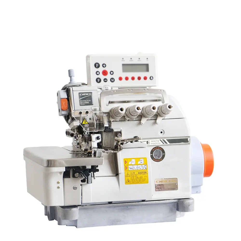 GC747QD-EUT Электрический автоматический триммер прямой привод оверлок швейная машина