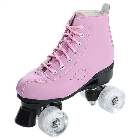 2020 new products Wholesale customization of adult leather roller skates, Double row roller skates for sale,