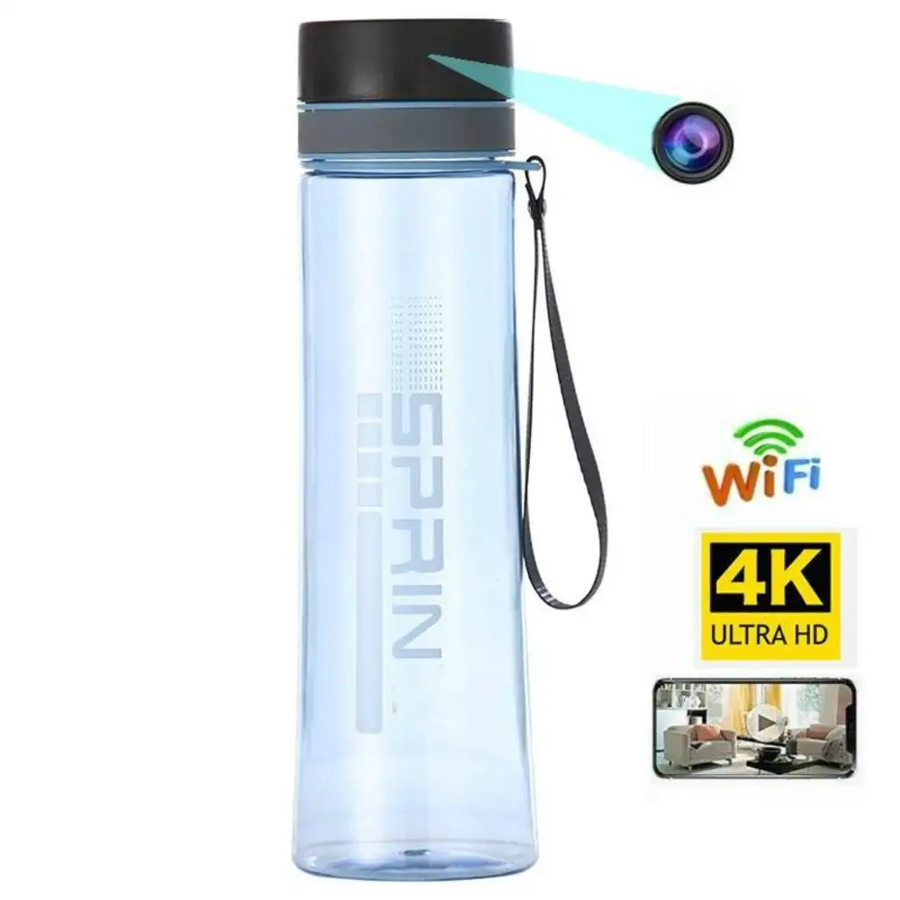 New Design 1080P Full HD Cup Hidden Sexy Photo Camera security Systems Handgrip Disguised Wifi Water Bottle Spy Camera