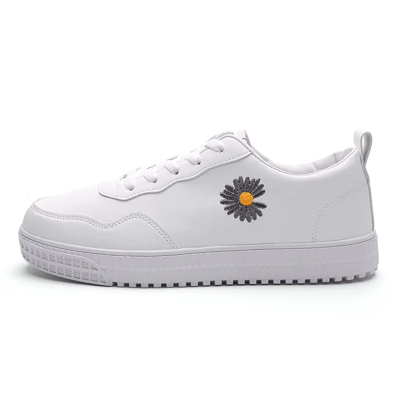 Small chrysanthemum sneakers low-top shoes white shoes casual outdoor