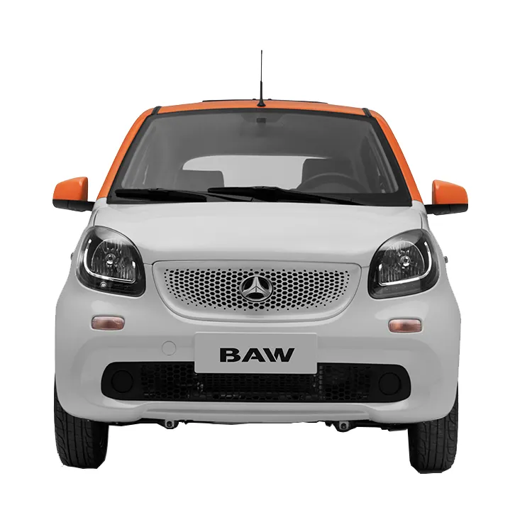 Fashionable 4 seats smart new energy electric car with 7.5kw motor, high speed 70km/h