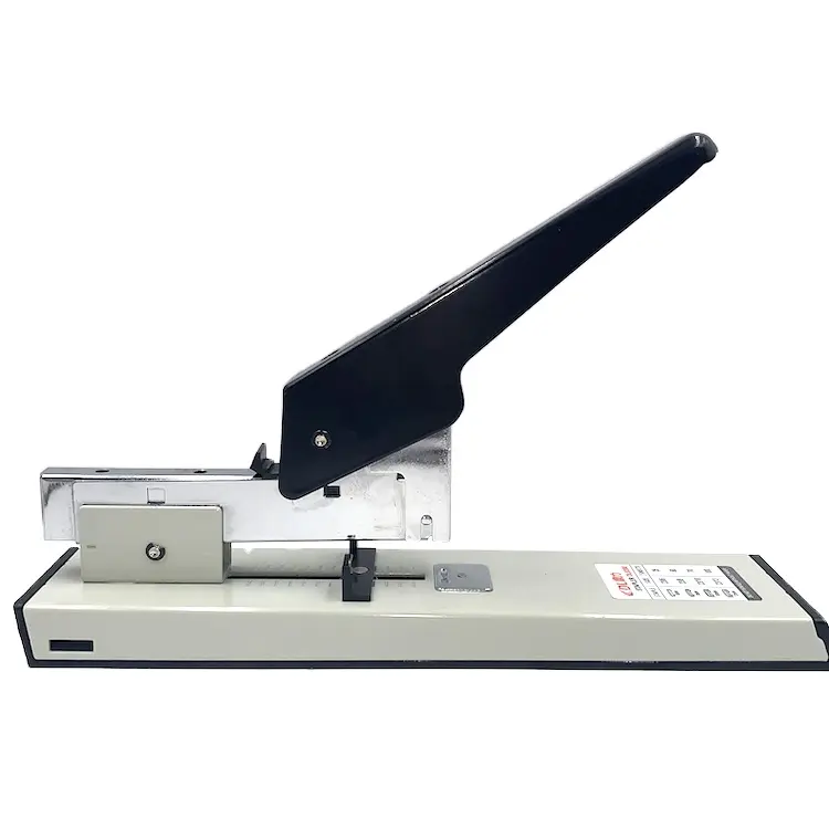 DL0390 100 Sheets Metal Heavy Duty Stapler High Quality Office Book Binding Machine Manual Stapler