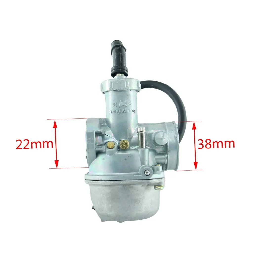 Hot Sale  HS PZ22 22MM carburetor  manual choke for 125cc horizontal engines