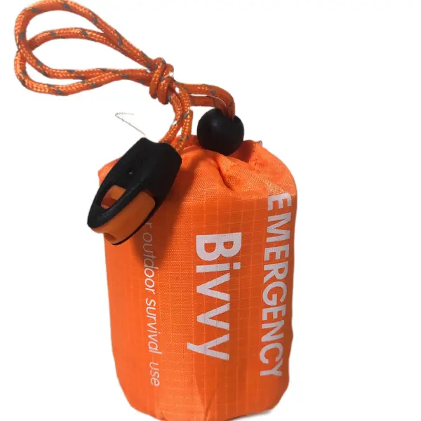 Emergency Bivy Sack Survival Sleeping Bag Mylar Thermal Bivvy Emergency Sleeping Bag