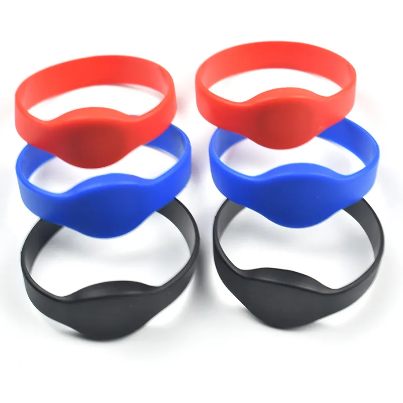 Waterproof 125Khz Silicon Rfid Wristband TK4100 Rfid Bracelet for access control system