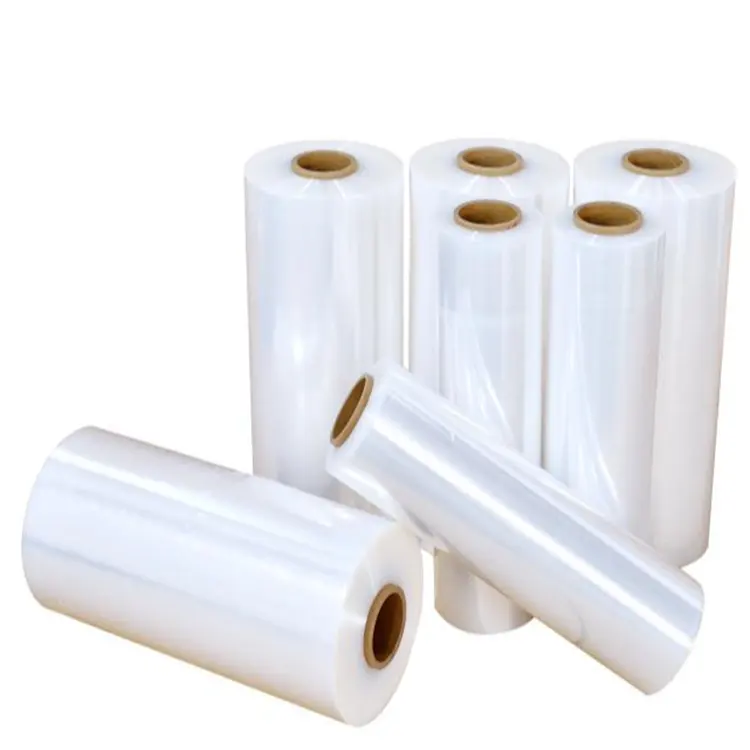 Machine Film Fast Delivery Machine Casting PE Stretch Film Shrink Film Roll More Safety Stretch Film