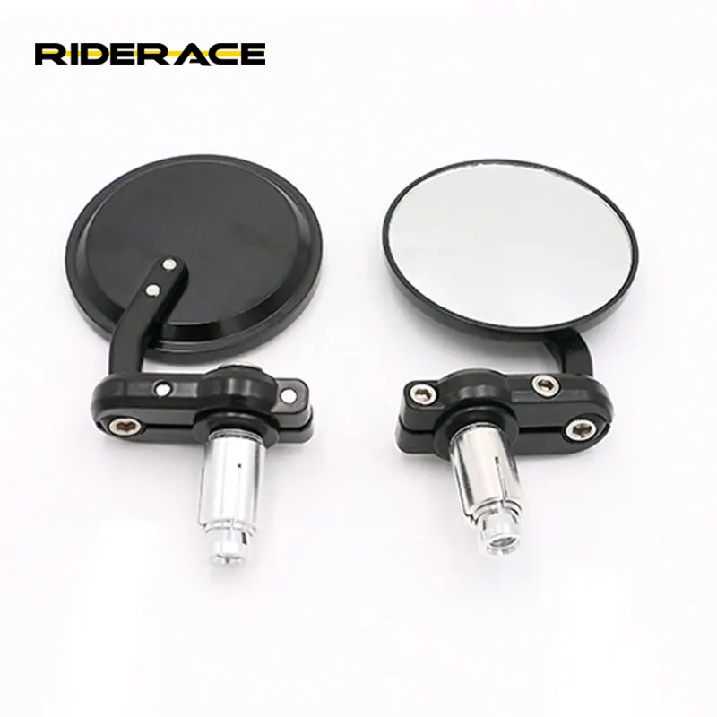 Handlebar Adjustable Bike Convex Mirror Cycling Universal Bisiklet Rear View MTB Road Rotate Wide Range Bicycle General Rearview