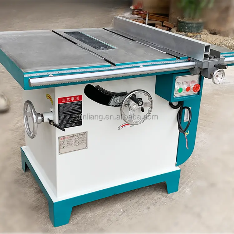 Wood Cutting Saw Sliding Table Saw With Tiltable Saw Shaft Wood Sliding Panel Saw For Wood Cutting
