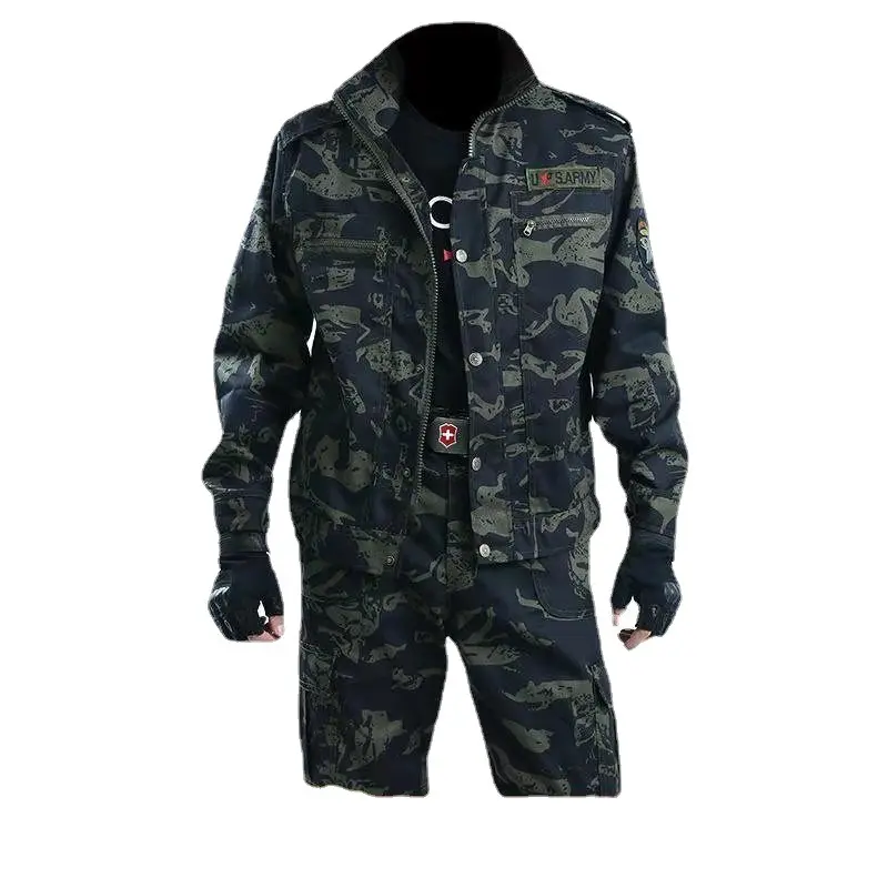 Topgear новая тактическая куртка Камуфляжный костюм черного питона мужской сафари износостойкая рабочая одежда на заказ костюм