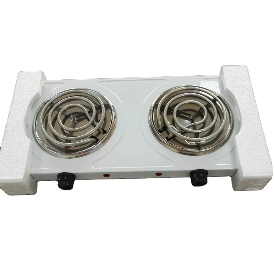 Electric Stove Double Hot Plate Electric Cooker with Cast Iron Heating Element