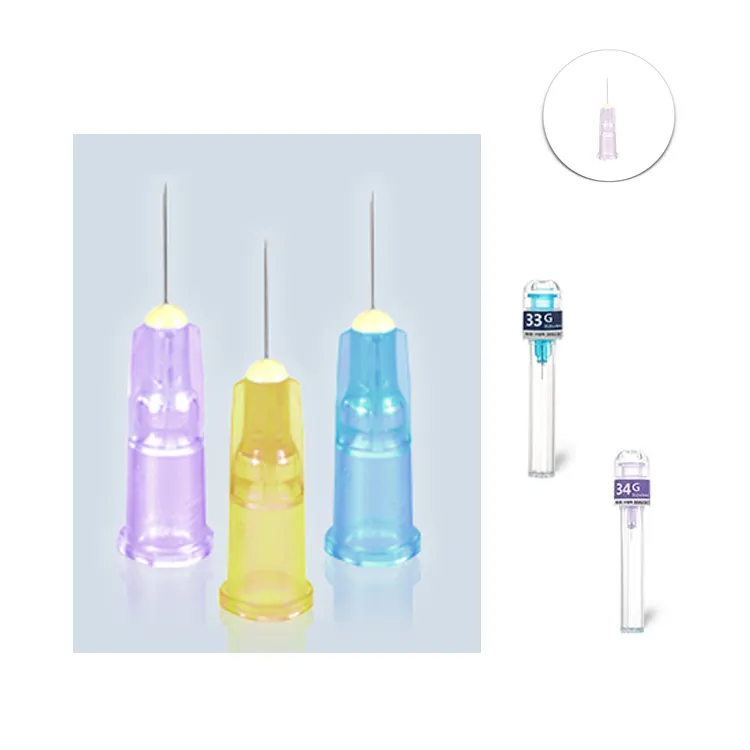 meso needles mesotherapy 33G34G4mm for Korea Rejuran healer skin booster dermal filler injection