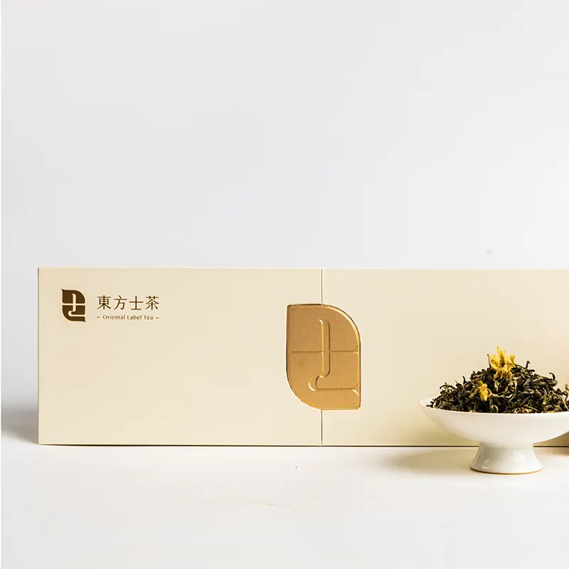 Традиционный китайский новый чай, свежие цветочные смеси жасмина, мгновенный Ароматизированный Чай