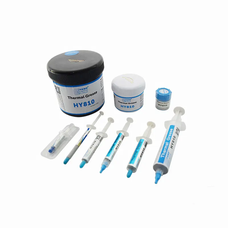 Halnziye carbon silicone CPU cooling thermal paste compound grease compound HY810 Hot sell retails package