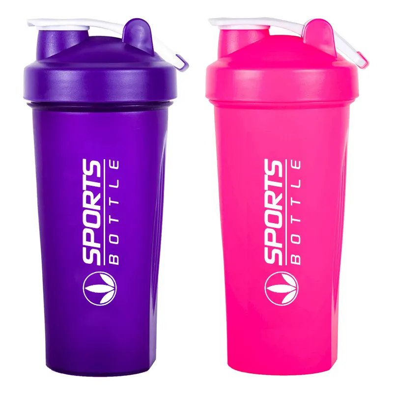 Manufacturer Custom Logo BPA Free Sport Protein Shaker Water Bottle Gym Outdoor Shaker Cups With Ball