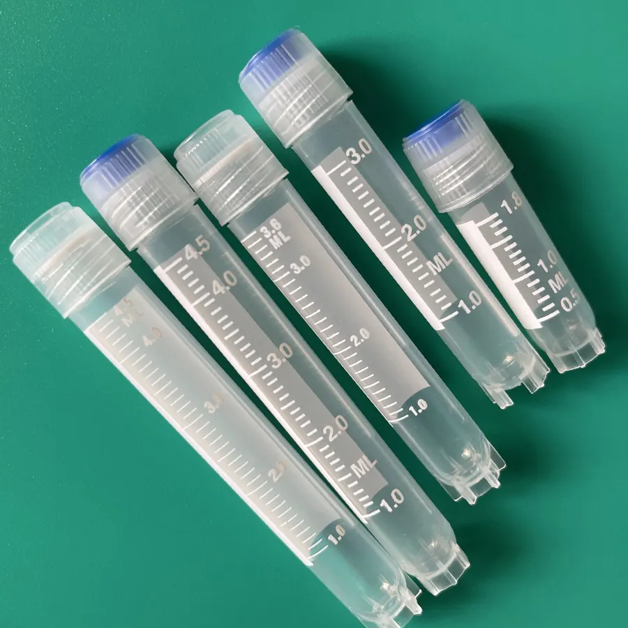 5ml Cryo Tube Centrifuge Tube Cryovial Sterile Freezing PP Plastic Tube