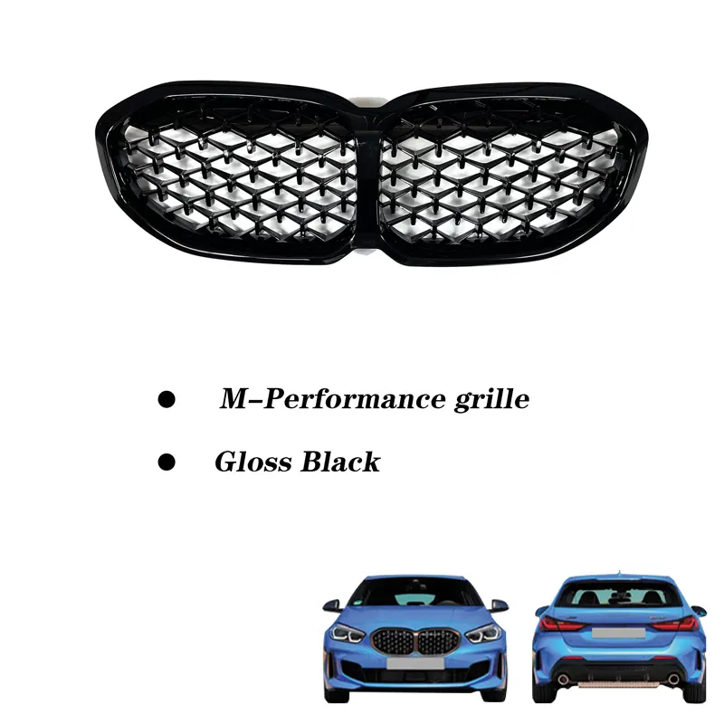 Replace Car Body Kit M-Performance Grille Gloss Grille For BMW 1Series F40 2011-2018