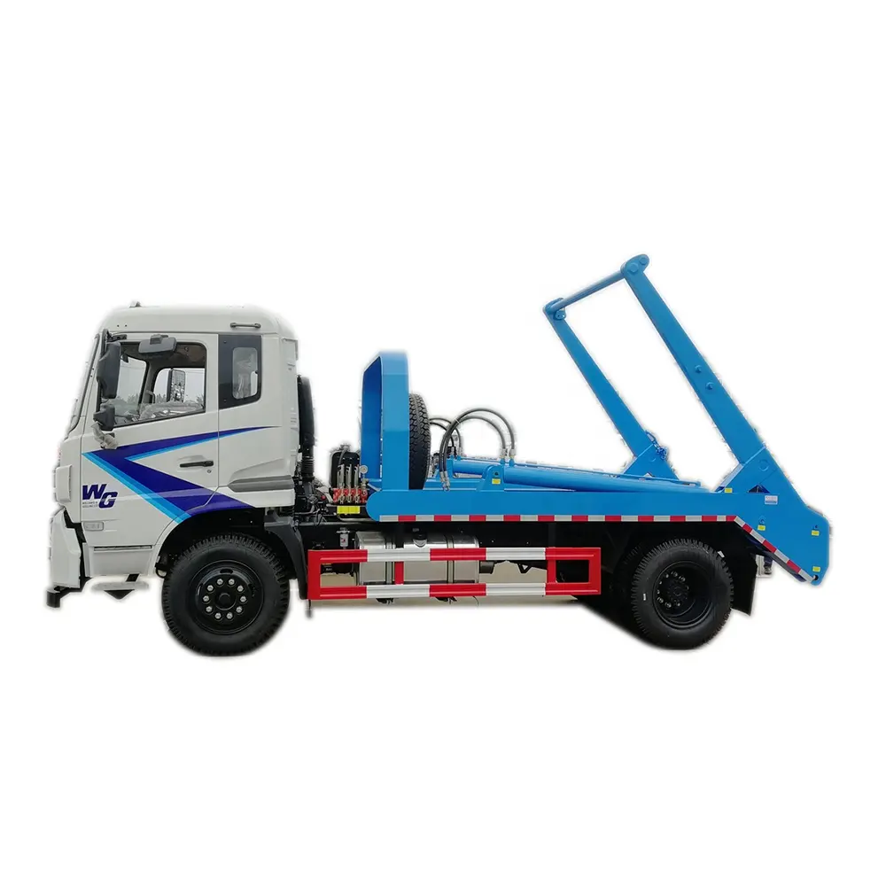 Dongfeng 4x2 RHD 8m3 Swing Arm Garbage Truck