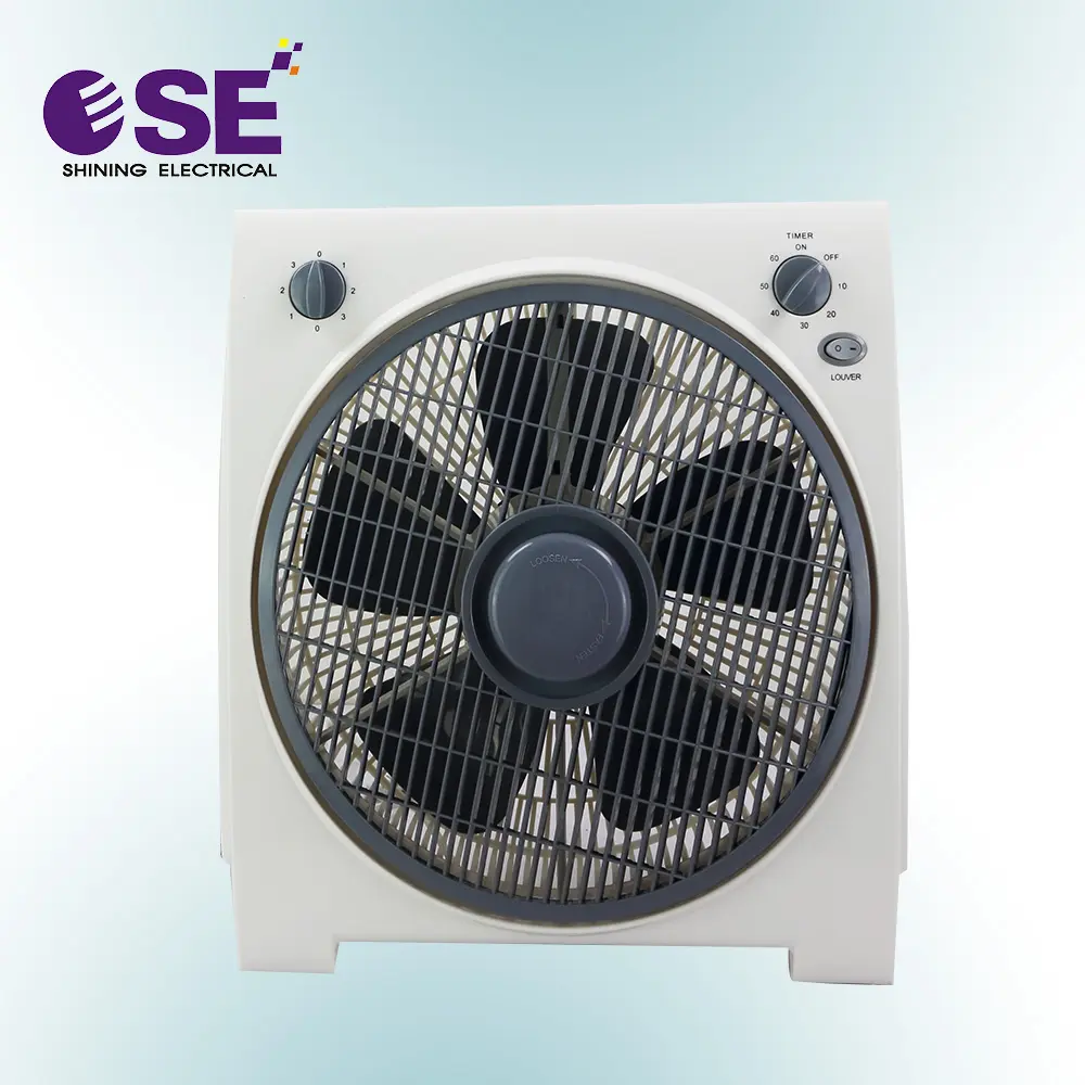 12 Box Fan Spain Fans Wholesale Plastic Blades Quiet Box Fans Timer Electric 12 Inch Box Fan