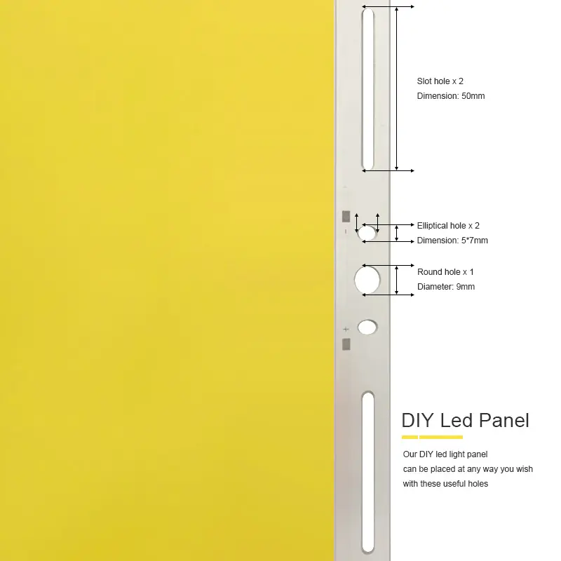 New Design COB Led Panel 100-150W Ultra Bright 12-14V White 6000-6500K Cool White For 30X20X0.2cm DIY COB Lighting