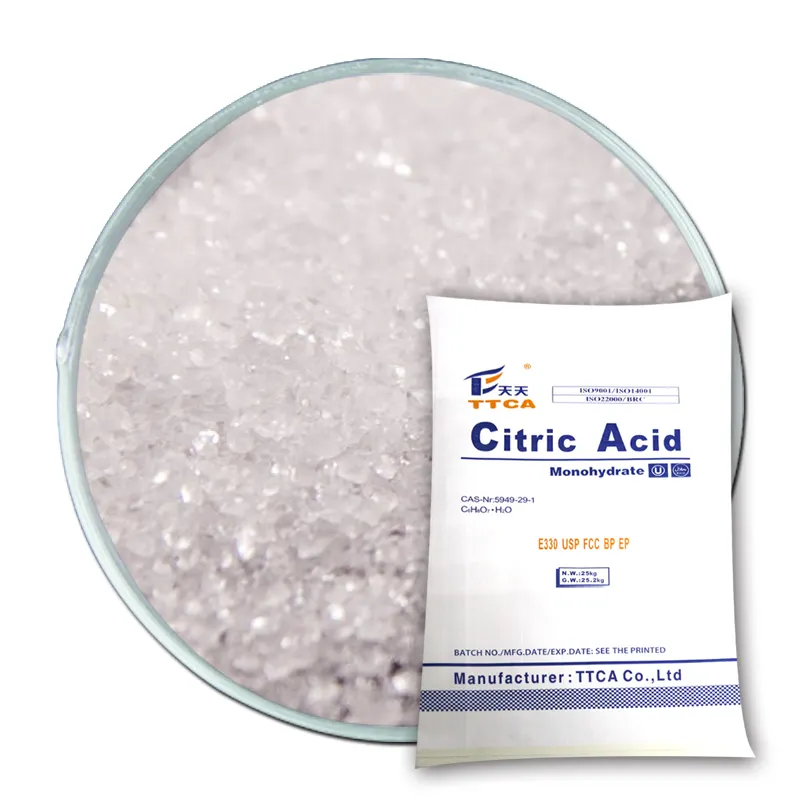 Citric acid monohydrate Food grade sp food additive food additives for yogurt nano diamond lubricant additive