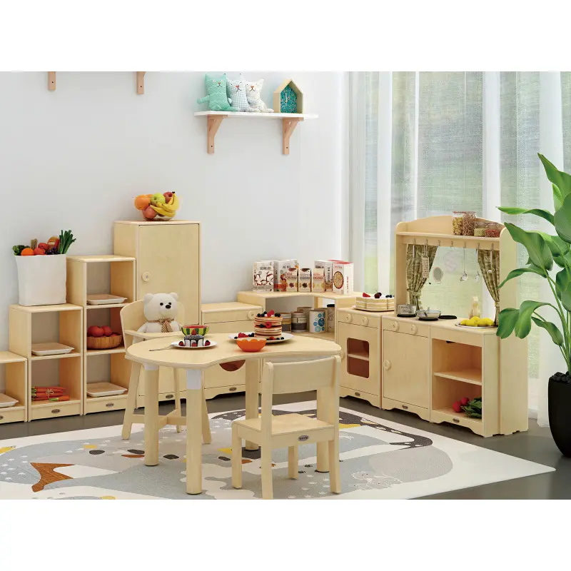 Kindergarten facilities early childhood education furniture art room furniture for nursery childcare center