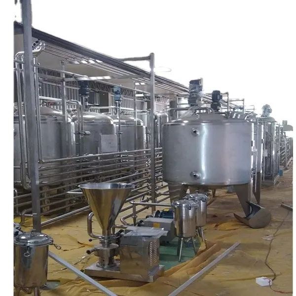 Complete set pasteurized milk production line/Milk production equipment