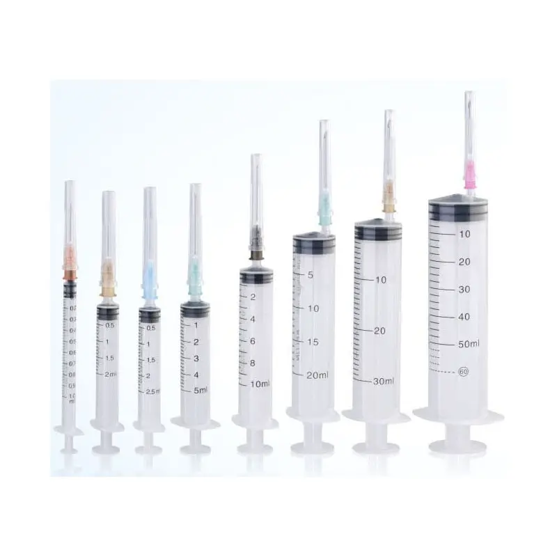 Disposable Sterile piercing and self-destructive syringes Disposable sterile syringes Disposible safety syringes