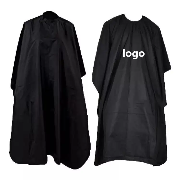 Wholesale Barber Shop Salon Hairdressing Products Polyester High Quality Cloth Barber Cape