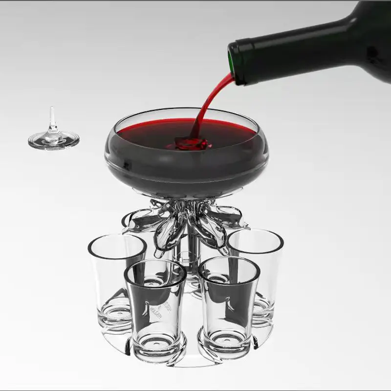 Диспенсер для бокала и держатель для вина, 6 шт.