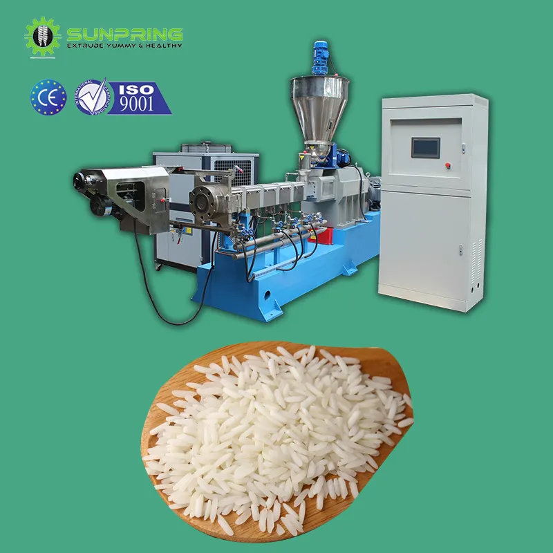 Artificial Rice Extruder SUNPRING High Performance 75 Extruder Rice Artificial Rice Production Line Rice Extruder