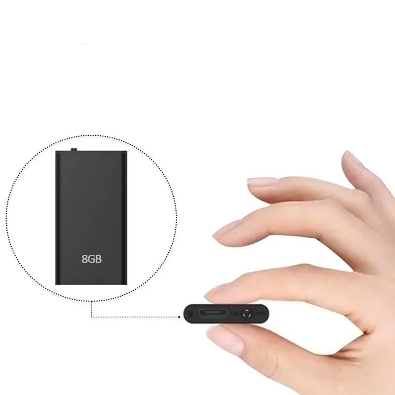 QZT smallest mini digital voice recorders spy voice recording device