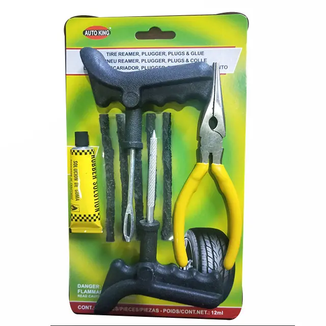 9pcs tubeless tire plug/Repair kit