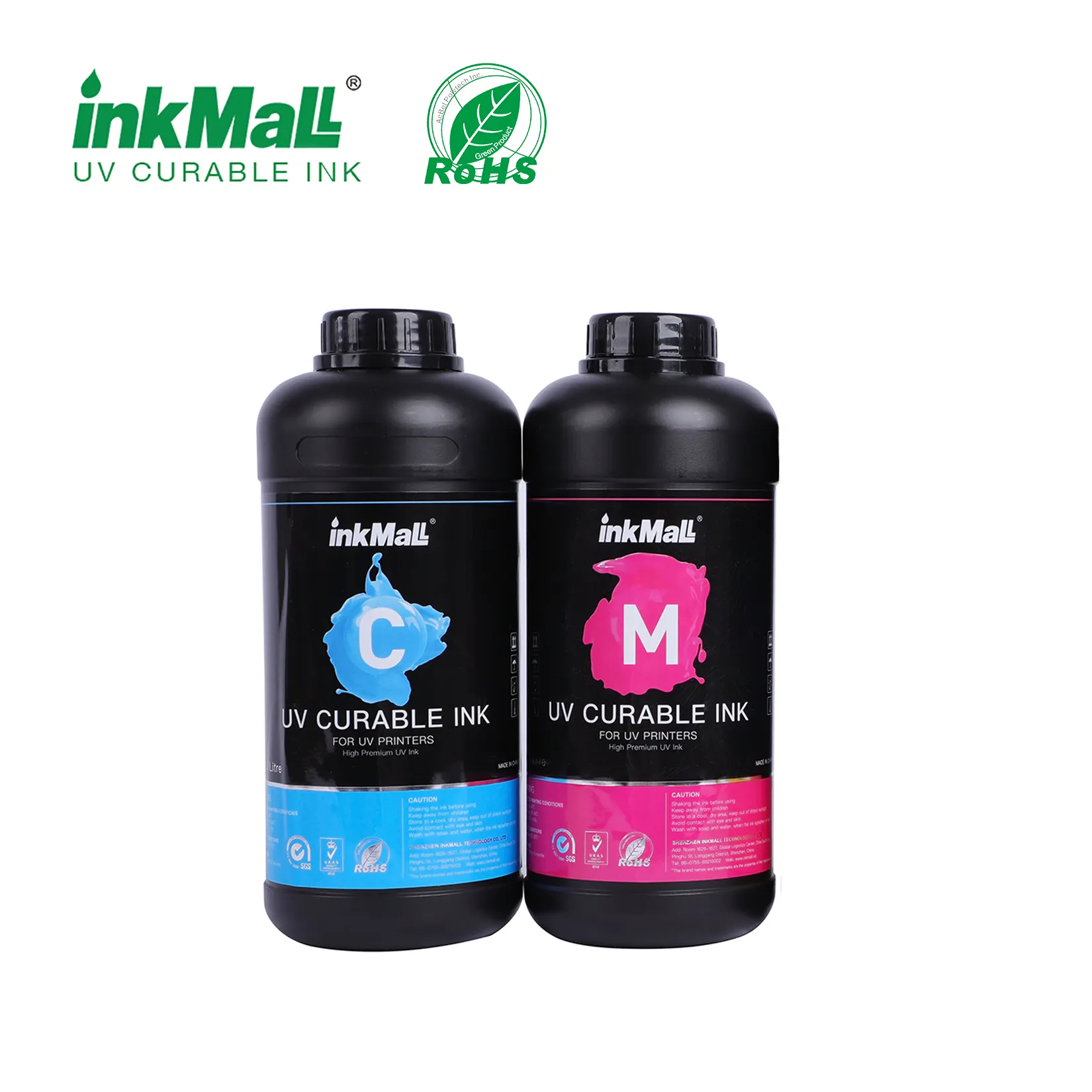 INKMALL High Quality Soft LED UV Curabl ink for Epson TX800 XP600 XP800 for TPU Materials