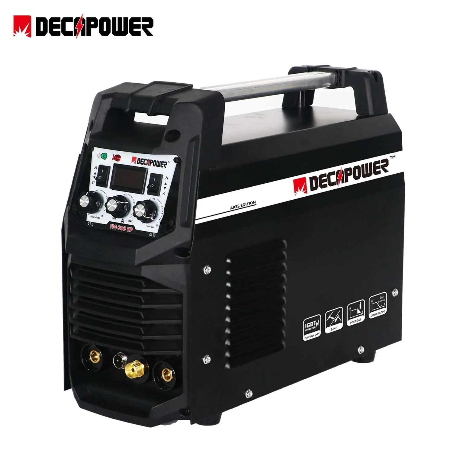 Decapower TIG 160 AMPS Inverter Arc Welding Machine 220V High Frequency TIG Welders