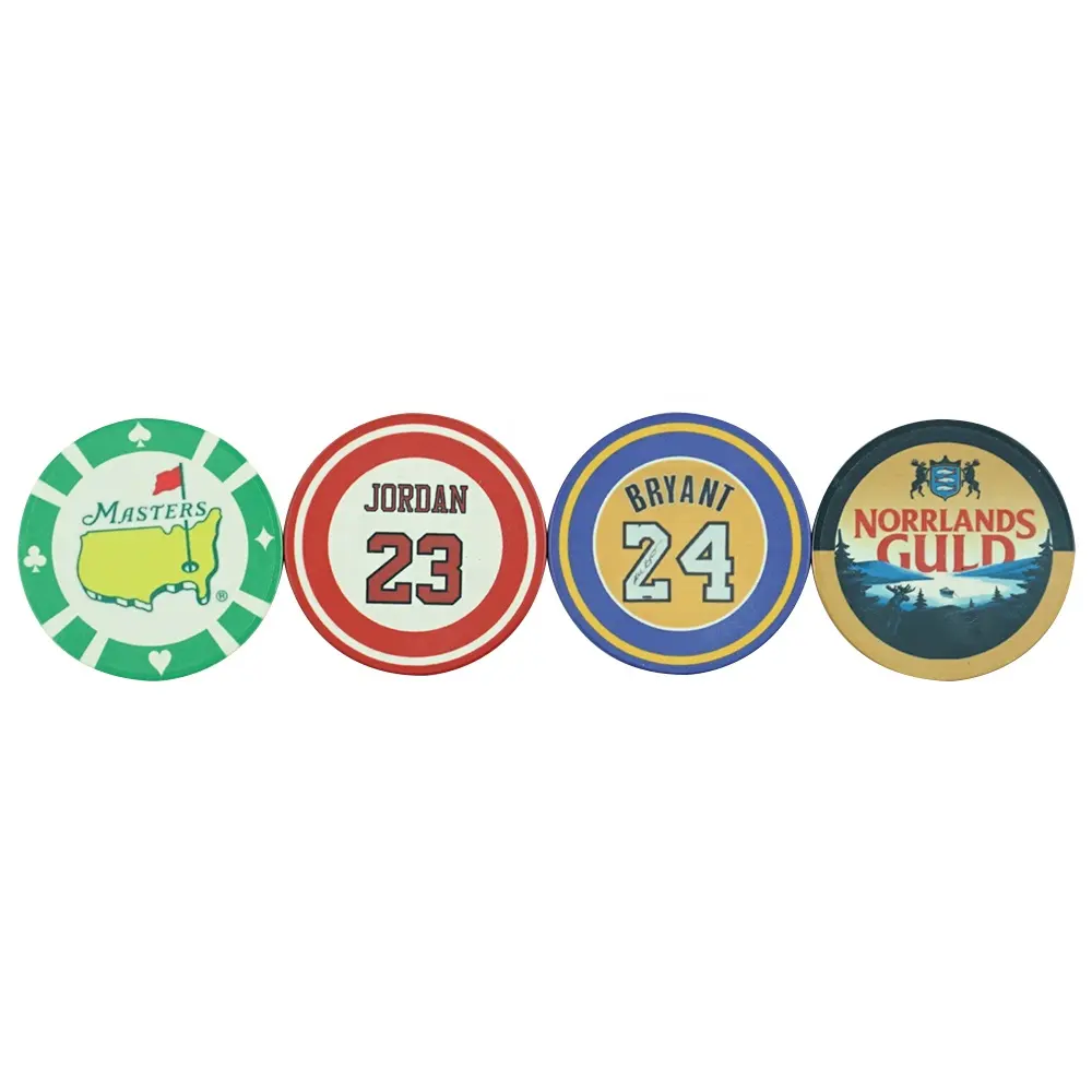 Горячая Распродажа, маркер для покерных чипов, 10 г, керамические чипы 39 мм, турнирный логотип на заказ, принимаем без минимального заказа для настольных игр