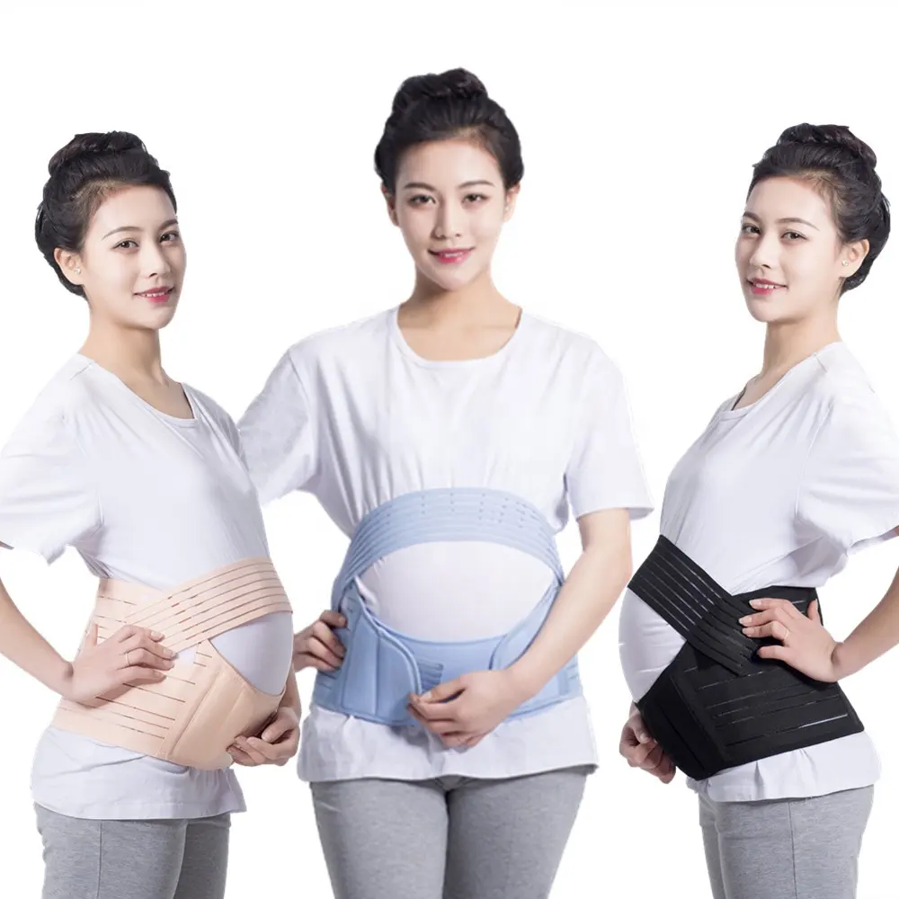 Бестселлер YOUJIE, Одежда для беременных, ткань с рыбками, пояс для беременных женщин, повязка на живот с частной этикеткой