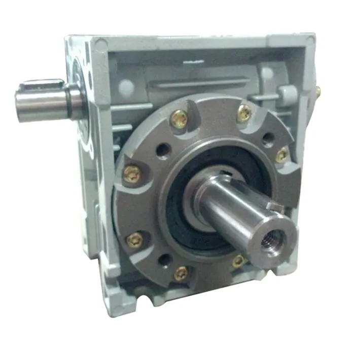 NMRV worm gear reducer auxiliary drive gearbox right angle spiral bevel gearbox worm reducer manufacture