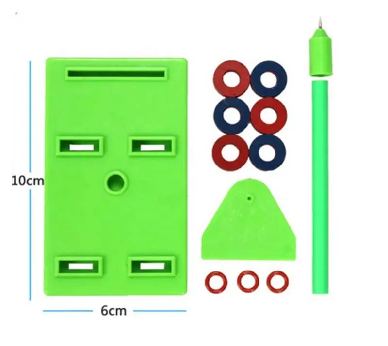 Набор магнитов «сделай сам», кольцо в форме подковы, компас, учебные пособия по физике, инструменты для научных экспериментов, игрушки для детей