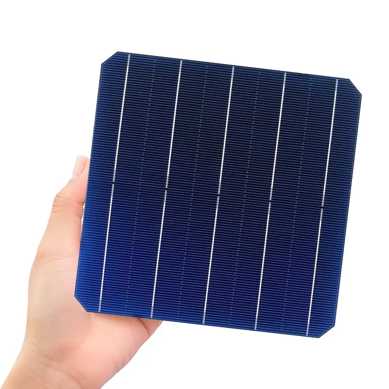 Buy High Efficiency PERC Mono 5BB 9BB 13BB Solar Cells 156.75 polycrystalline 6x6 solar cells for sale