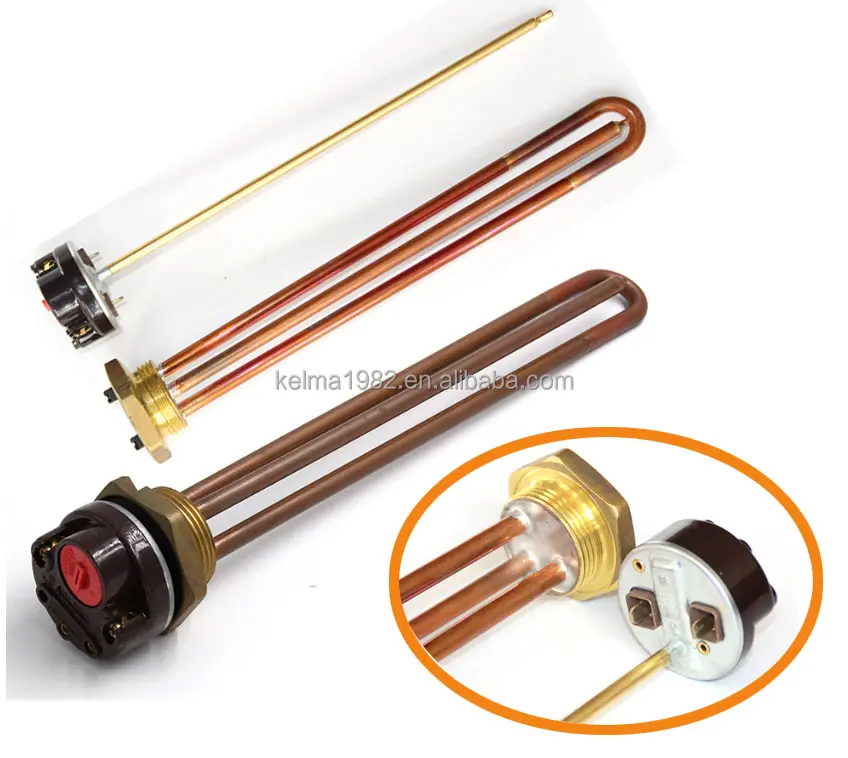 WH-005 2000W 3000W Water heater heating element with thermostat