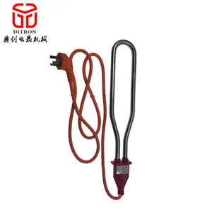 U-shape tubular heating element for air/liquid heating