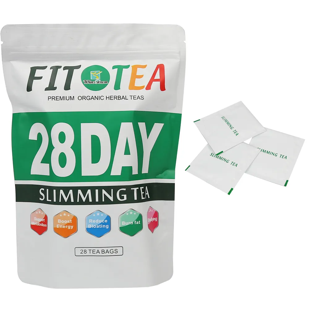 Wholesale Natural Detox Slimming Tea Remove Toxins and Boosts Metabolism 28 Days Detox Flat Tummy Tea