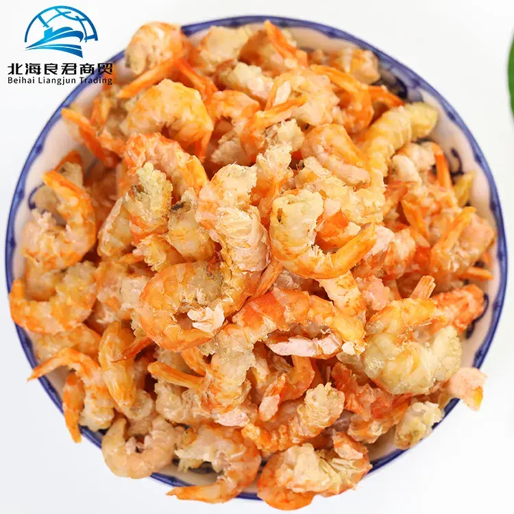 Высококачественные сублимирующие креветки с низким содержанием продуктов, сушеные креветки с вьетнамским вкусом, Детские креветки из Китая