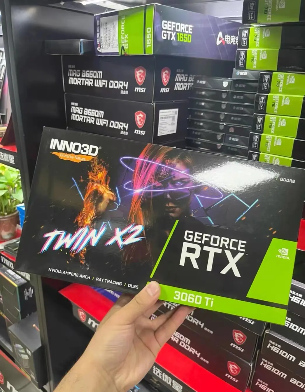 Видеоигровые карты Geforce RTX 3060ti RTX 3060 видеокарты