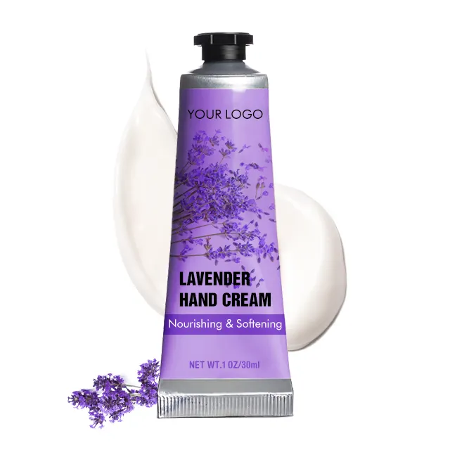 Private Label Bulk Anti Aging Women Rough Dull Dry Repairing Skin Care Moisturizing Lavender Nourishes Hand Cream