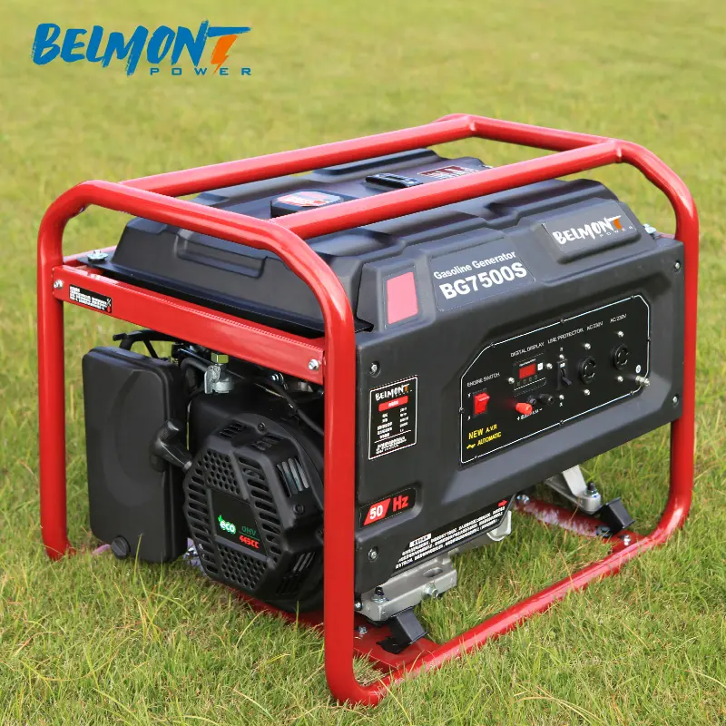 120V 3.5KW 4KW 6KW 6.5KW 7KW 7.5KW 8KW 10KW 11KW 12KW Mini Power Portable Silent Small Electric Gasoline Inverter Generator Set