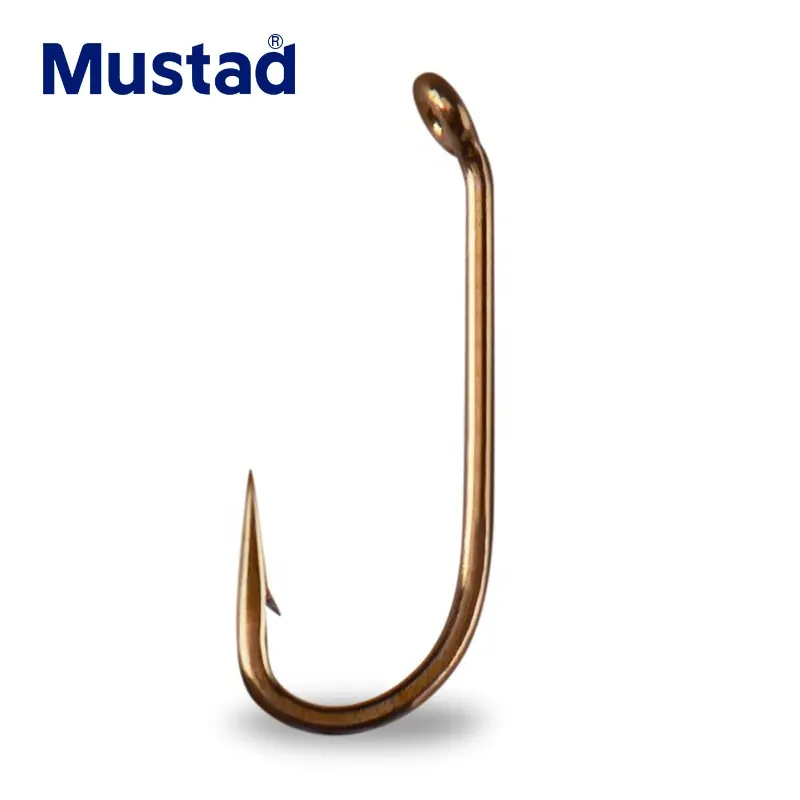 Mustad High Carbon Steel Fly Tying R50NP-BR fishing Dry Nymph Fly Hooks