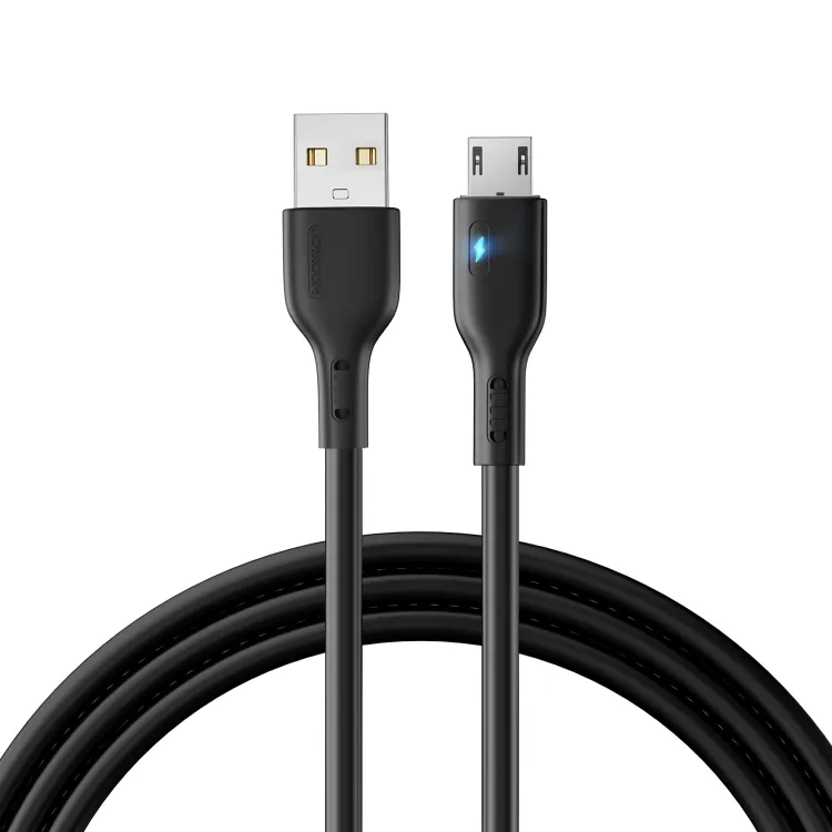 JOYROOM S-UM018A13 2.4A USB к Micro USB кабель для быстрой зарядки данных, длина: 2 м (черный)