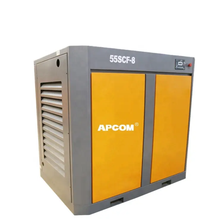 APCOM 3000L/min 4000L 110CFM 130CFM 18.5KW 22KW 25HP 30HP screw oil free air compressor